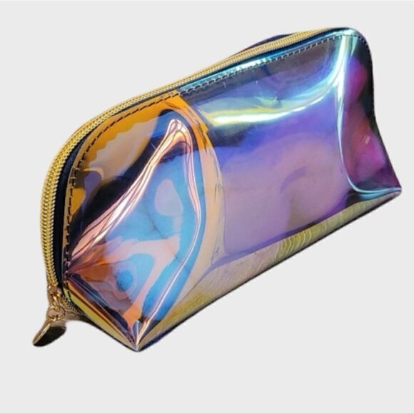 Iridescent Cosmetic Travel Makeup Bag - Picture 1 of 7